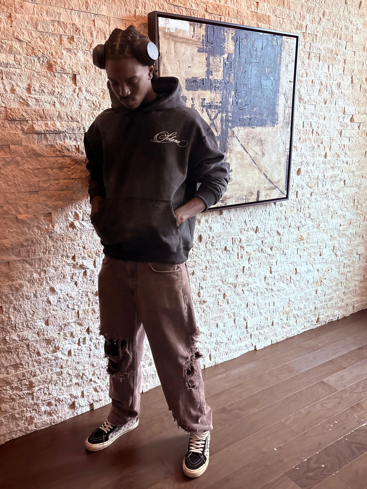 “STRESS” HOODIE