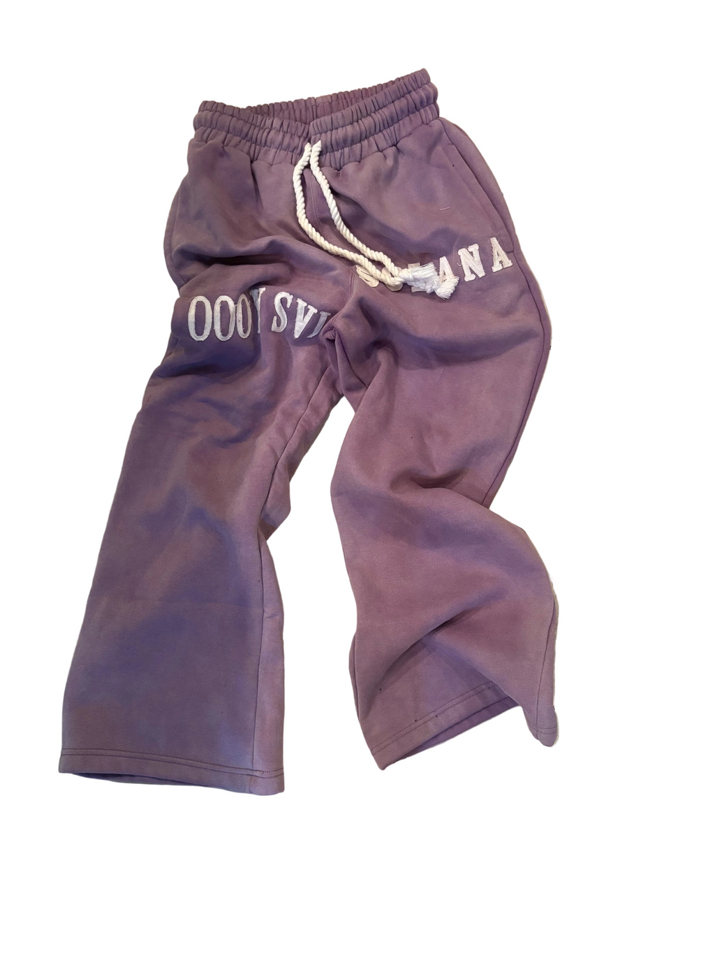 "HAREM" LOOSE STITCHED PANTS
