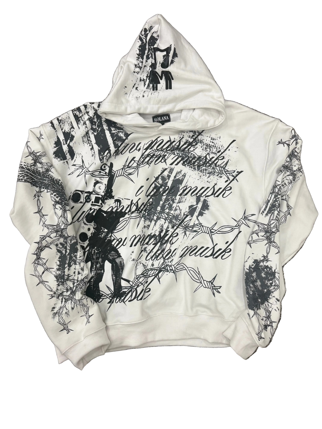 "i luv musik" HOODIE